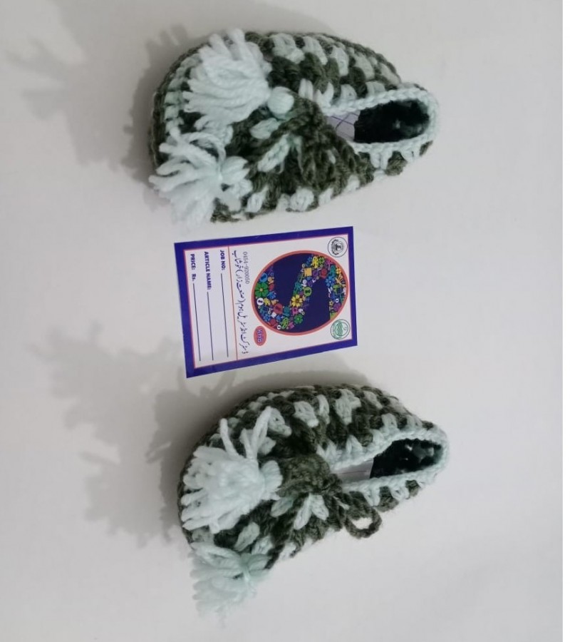 Handmade Wool Baby Shoes