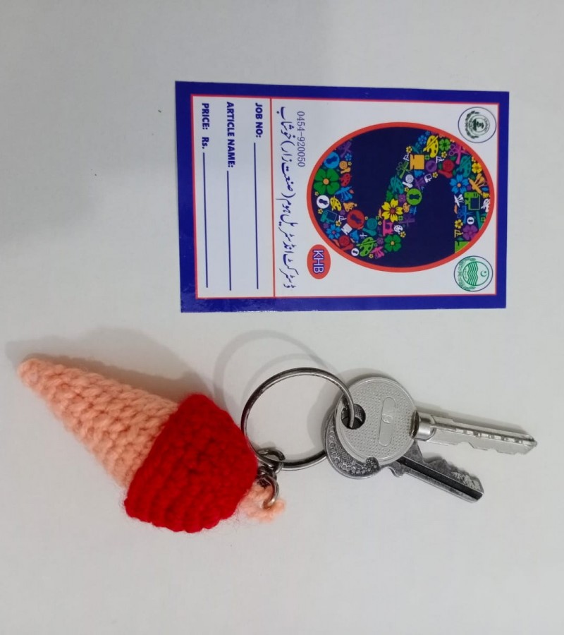 Handmade Woolen Key Chain