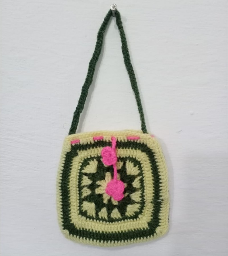 Hand made Wool Pouch